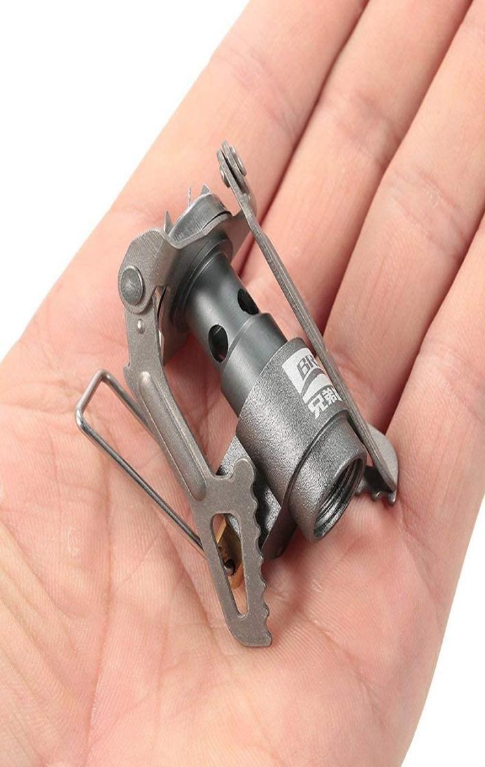 

Camp Kitchen BRS Gas Stove Outdoor Camping Cooking Ultralight Furnace Only 25g BRS3000T 221102