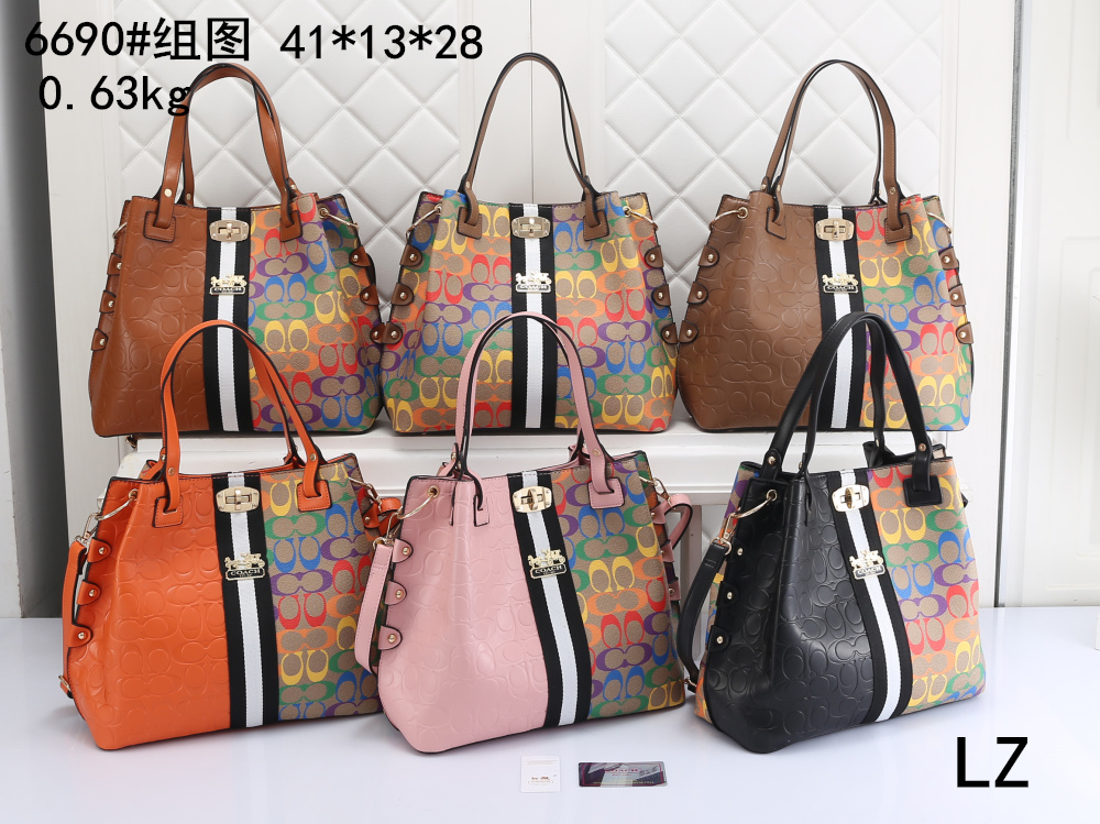 

2023 New Wallets Handbag Tote Shoulder Clutch Bags Crossbody Shopping Bag Purses Letters Flowers Floral One Handle Wallet Backpack Women Handbags TotewF802, As pic