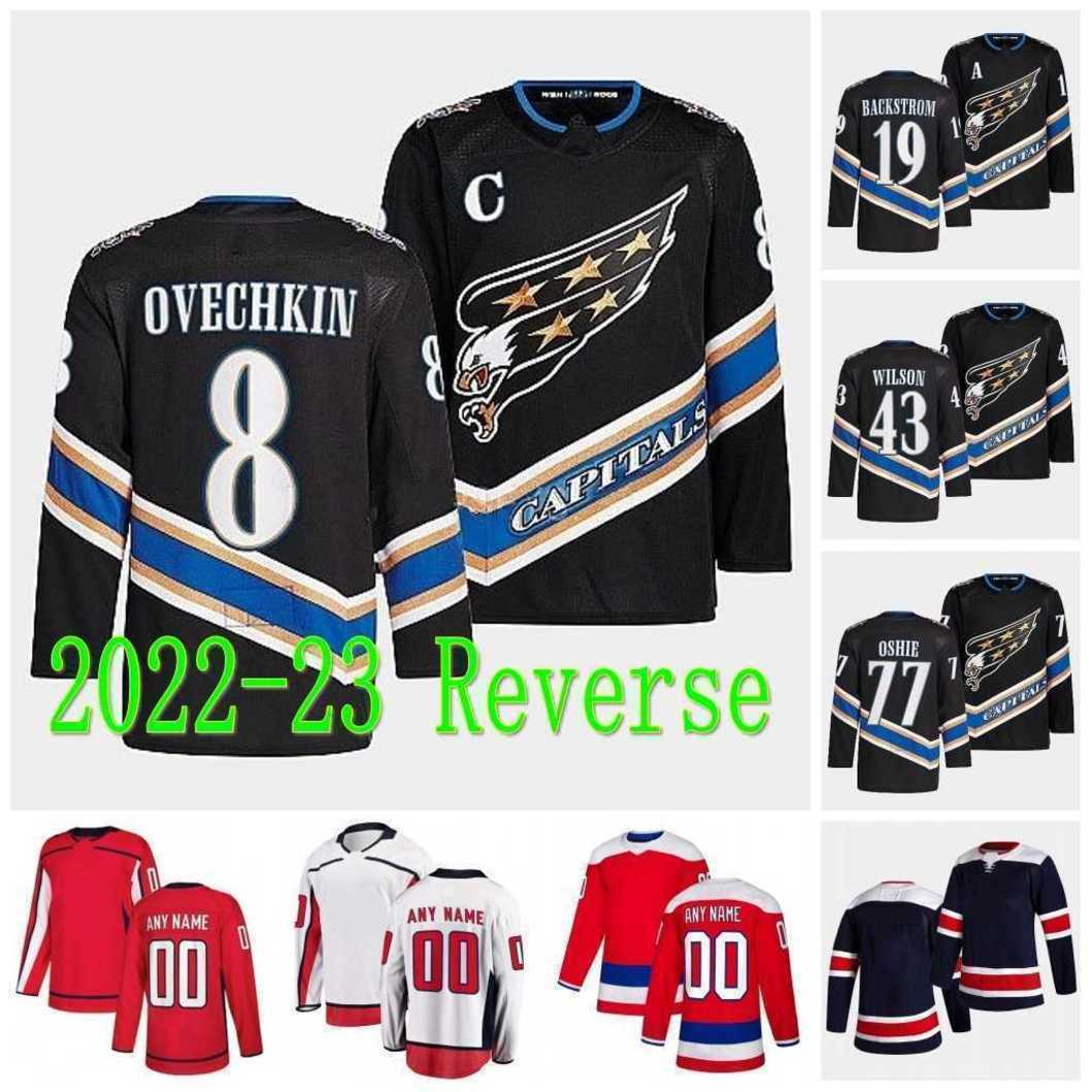 

Washington Darcy Kuemper Capitals Reverse Retro Jersey Alex Ovechkin John Carlson Tom Wilson T.J. Oshie Evgeny Kuznetsov Nicklas Backstrom Dylan Strome Garnet Shirt, Men