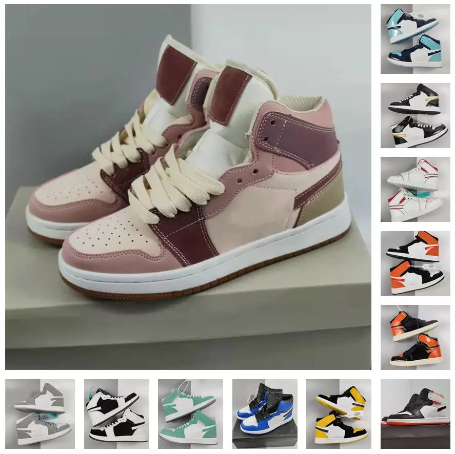 

Classic Men and Women 1s Sneaker Shoes Fashion OG High Top Casual Outdoor Non-Slip Unisex Zapatos Skateboard Sports Shoe 36-44 F02