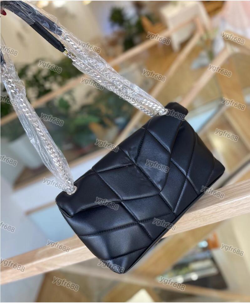 

LOULOU designes bag handbags fashion luxury women leather chain shoulder bags Lady Clutch handbag gold chains Crossbody Bags purse 29cm With Box, Customize