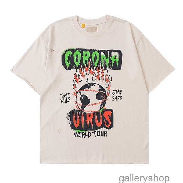 

Men' T-Shirts 22ss Spring Summer USA Hole Flame Earth Vintage T shirts Short Sleeve Mens Tshirt Women Clothes Casual Cotton Tee 2CC9X, Black tee