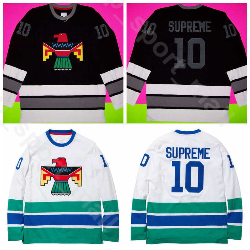 

Frank Ocean Thunderbird Bird College Jerseys Men Ice Hockey White Sport Breathable Pure Cotton Embroidery And Sewing Home Black Away''Nhl''shirt, 9 orange