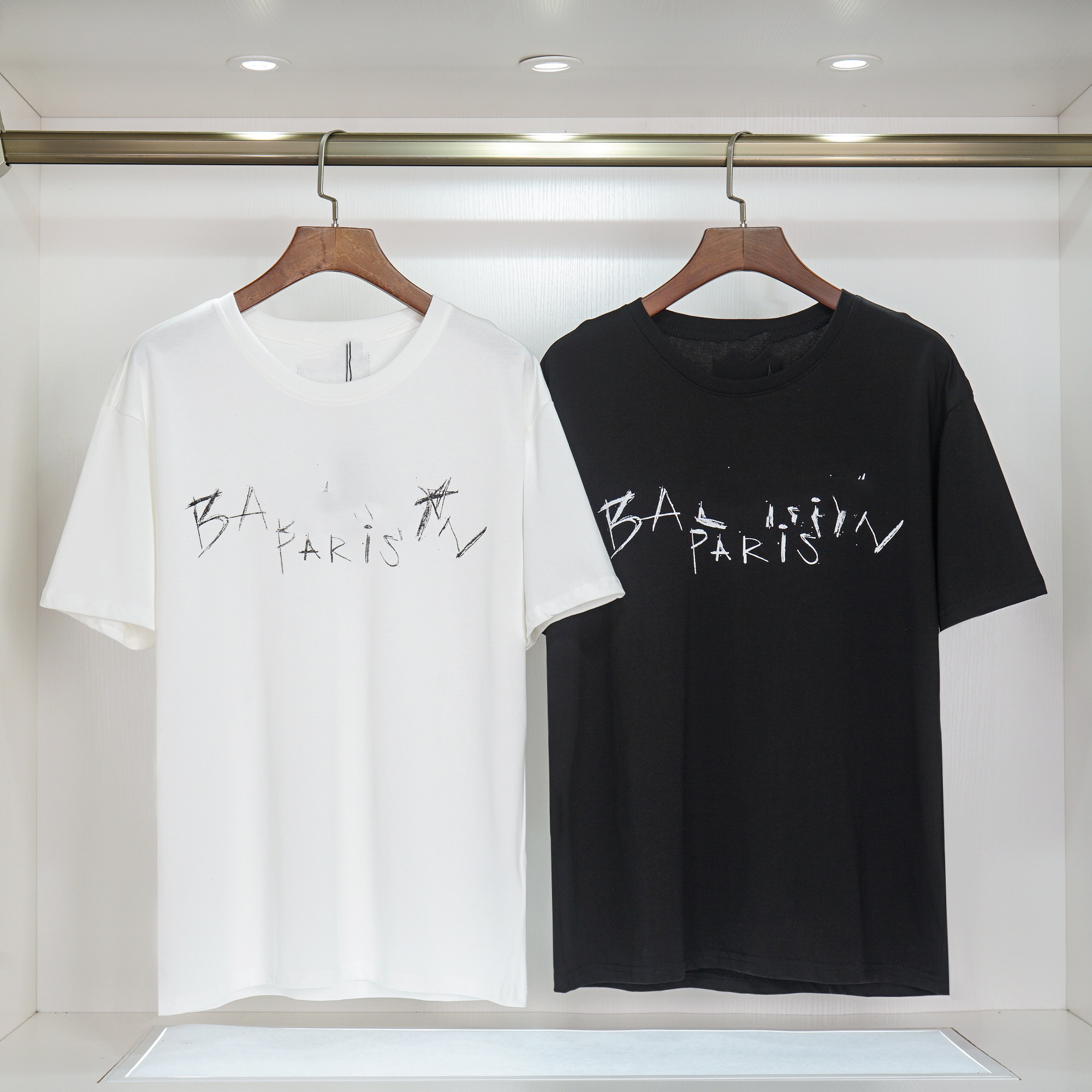 

Mens designer t shirt summer luxurys T shirts for men polo short sleeve 100% cotton casual tee Asian size S-XXL, White