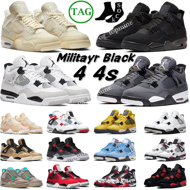 

Jumpman retro 4 4s Basketballs Shoes for Mens Womens Casual Shoe Sail Military Black Cats University Blue Metal Red Thunder Plate-forme Trainers Sports Sneakers, I need look other product