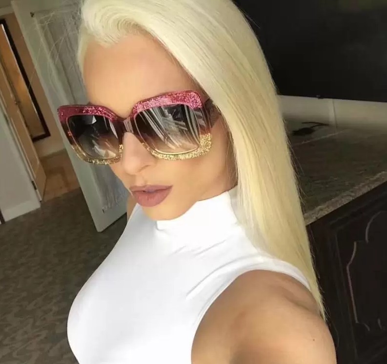 

Luxury Retro Big Frame Sunglasses Brand Designer Vintage Protective Eyewear Sun Glasses For Lady Women Men Shades Fashion UV400 Sunglasses With Case 6 Color