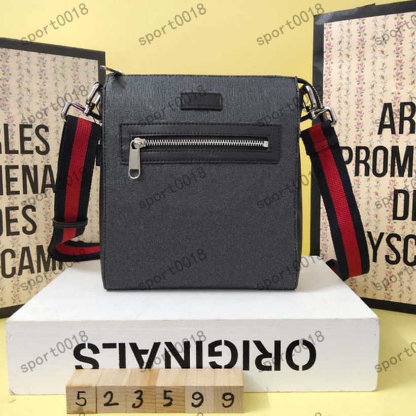 

Outdoor Luxury Designers Messenger Bag zipper Cross Body classic Shoulder Bags Pouches Tote Black Web Tiger Snake Handbags 523599 Wallet Purse, With dust bag