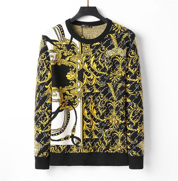 

2023 Men and women designer fashion sweater Paris Cardigan classic autumn winter sweater M-3XL#128, Black