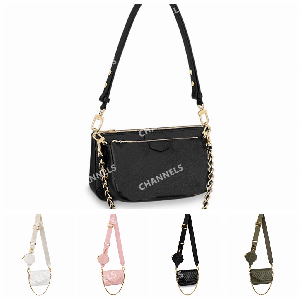 

Multi Pochettes Bags Easy Pouch Desinger Shoulder Crossbody Cross Body Luxury Bag Women Fashion Classic Leather Fashion Pochette Shoulder Bag, Leap01