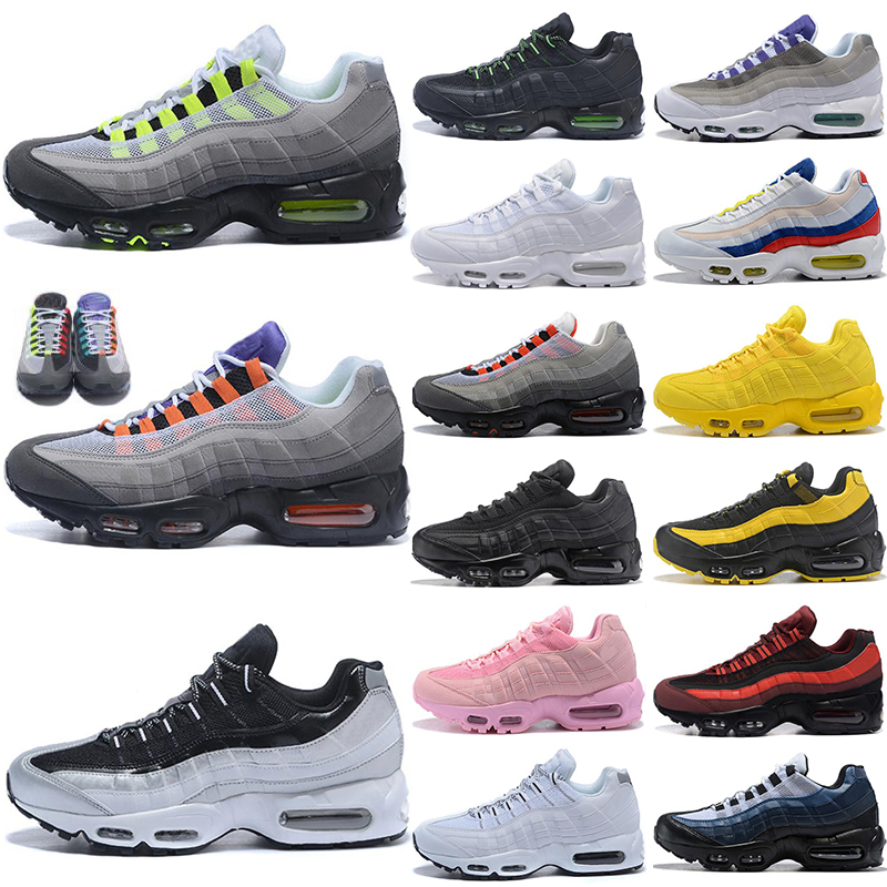 

Designer OG Running shoes Max 95 Ultramarine Neon Air Pink Suede 95s What The Grape Corduroy airmaxs Mens Trainer Sport sneakers Eur 36-45