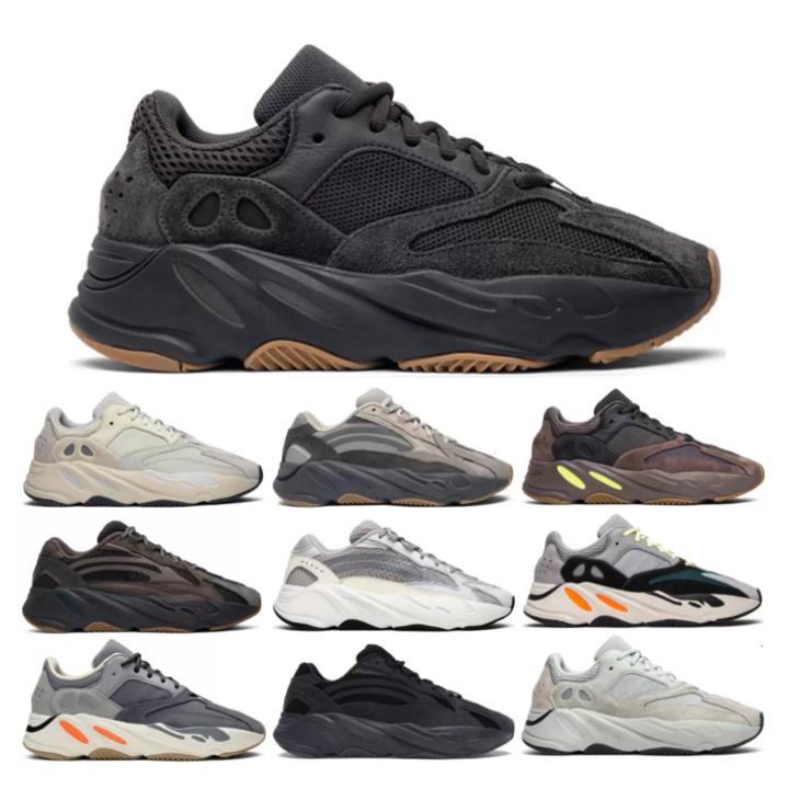 

700 v2 v3 men women running shoes trainers Faded Azure Enflame Amber Honey Flux Wash Orange Bright Blue Mauve Magnet Vanta sports sneakers 36-46, Box