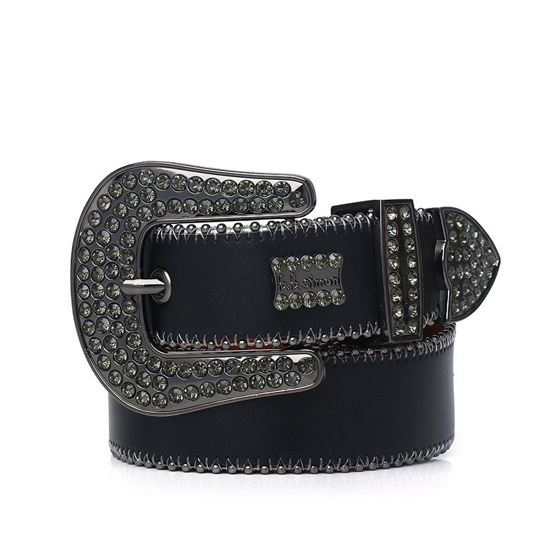 

silver novelty casual cowskin leather belt designer womens luxury men belts waistband for women unisex letters simple designers ceinture man straight Belt buckle, Width 3.8cm