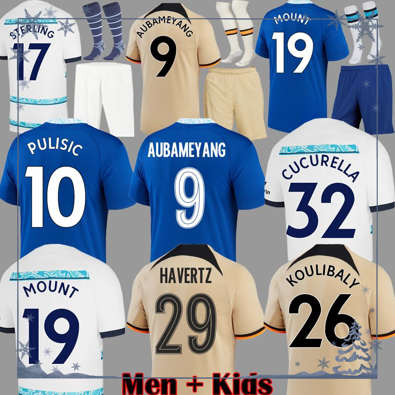 

22 23 STERLING CFC Soccer Jersey Third Fans PULISIC MOUNT Match HAVERTZ ZIYECH CHILWELL 2023 KOULIBALY FOFANA football shirt CUCURELLA 34791 kits KANTE maillot, Away
