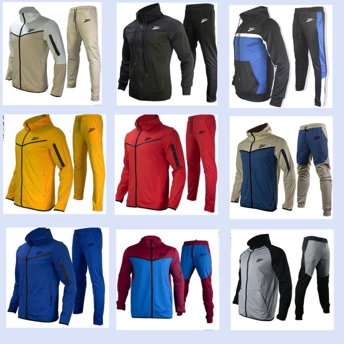 

Designer thin Mens Sportswear tech fleece pants tracksuit sportwear Pant Tracksuits loose one zip Men Camouflage Clothing, 14