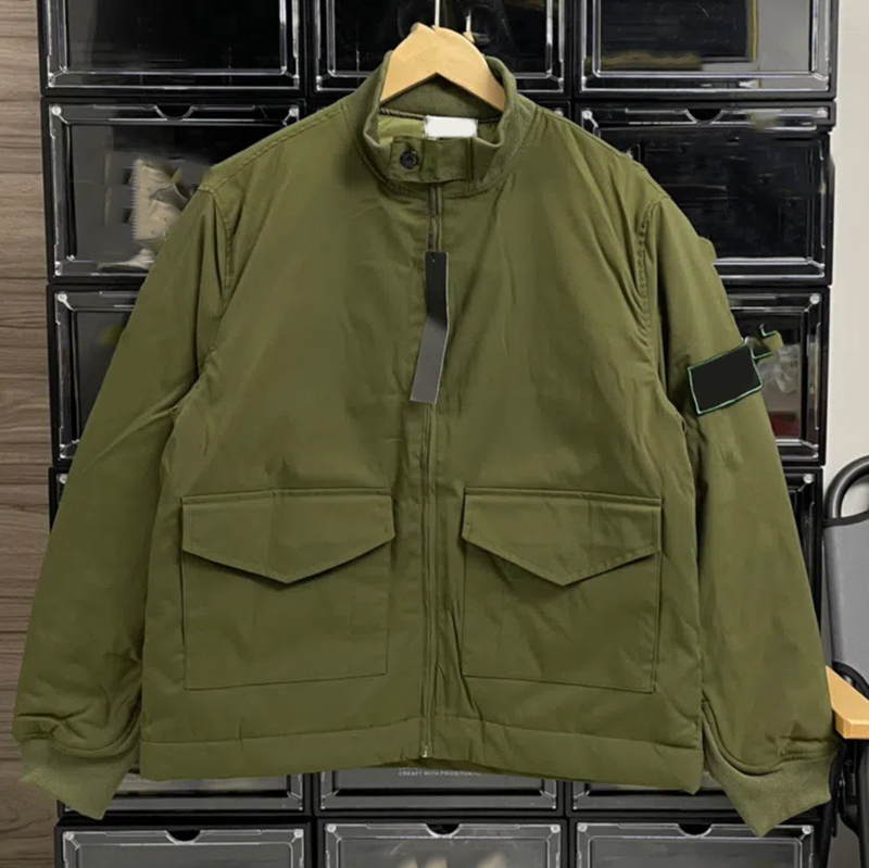 topstoney designer Down mens jacket Sea Island Heavy Embroidered badge Classic Air Force Jacket puffer jackets