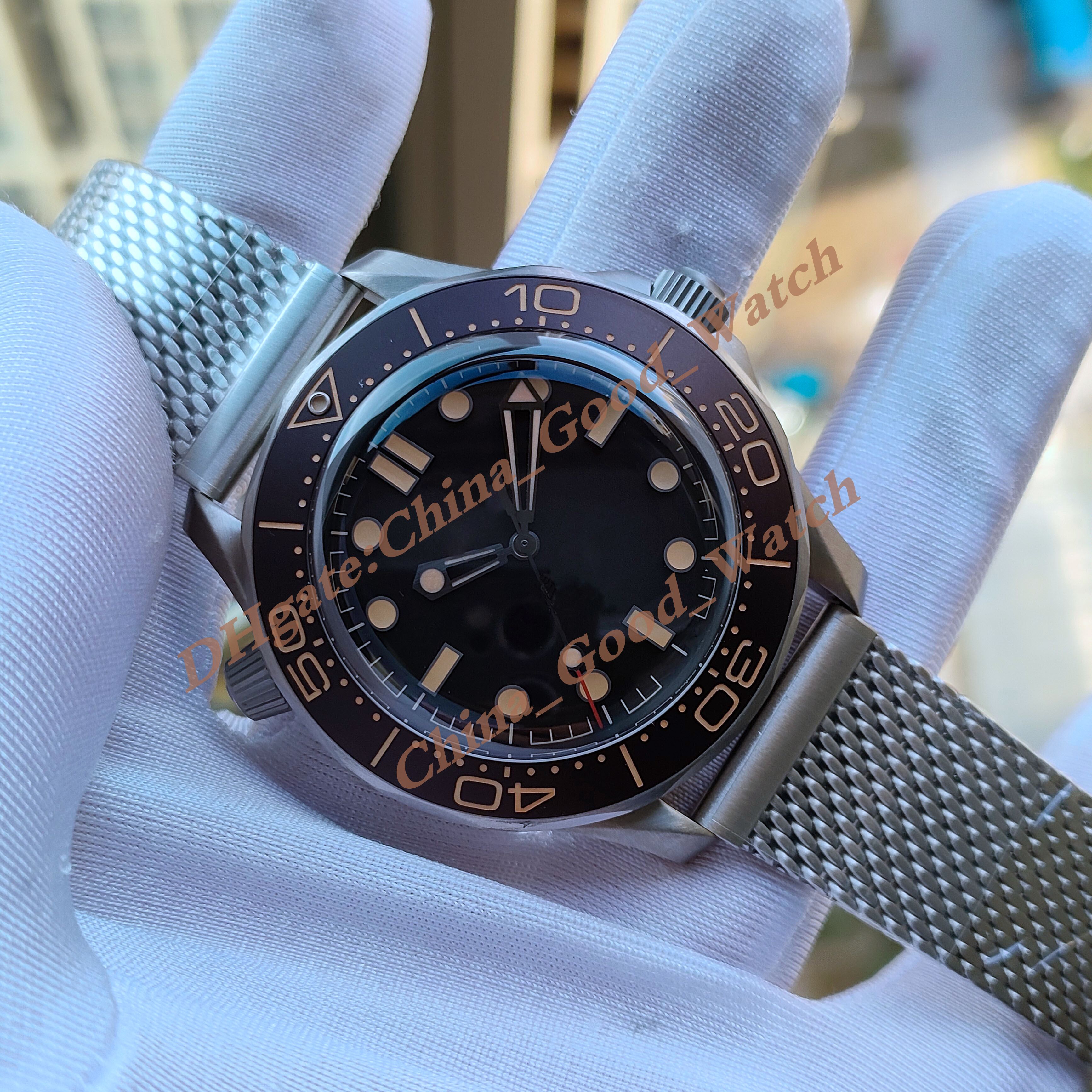 

Super Good Watch Factory VSF Maker 42MM CAL.8806 Automatic Movement Ocean 300M 007 Titanium No Time To Die Sapphire Mechanical Mens Watch Men's Wristwatches, 1#