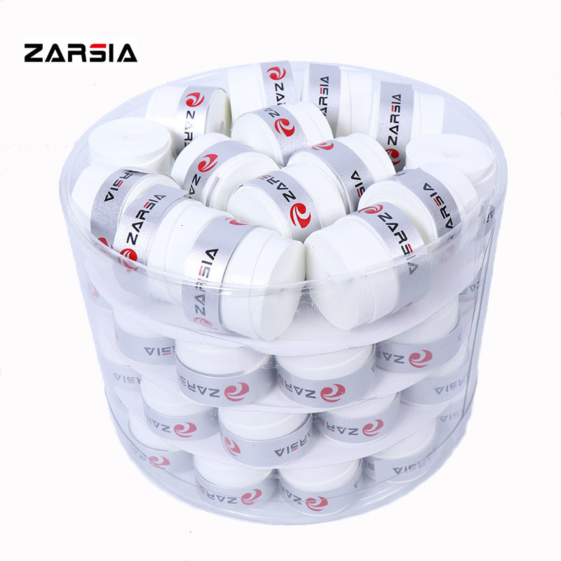 

Sweatband 60pcs ZARSIA GM tacky Antiskid Tennis Racket Grip Sweat Badminton Grips tennis racket overgrips 221124, Pink