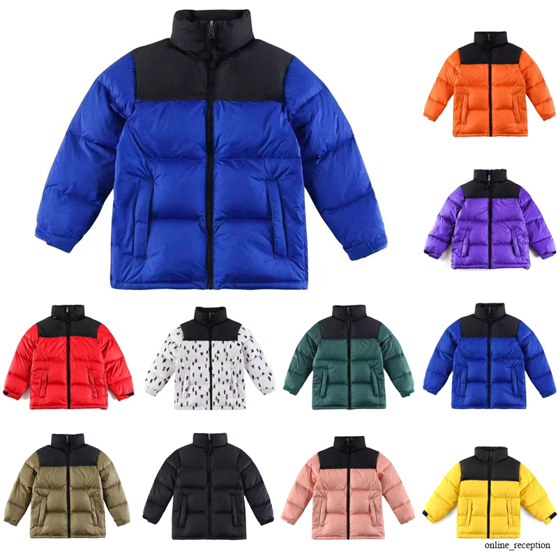 

Down Coat Jacket Winter Puffer Parkas Face Designer Parkas Kids Match Waterproof White Duck Downs Women 1996 TNF North Jackets, Red