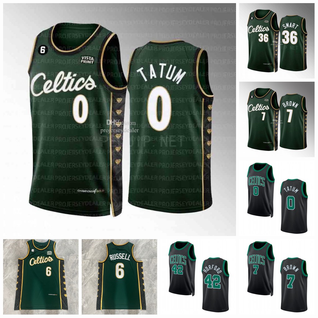 

Bostons 2022-23 Basketball Jersey Jayson 0 Tatum 7 Brown Grant t Celtices 12 Williams Robert 44 Williams III Marcus 44 Smart Al 42 Horford Russell, White