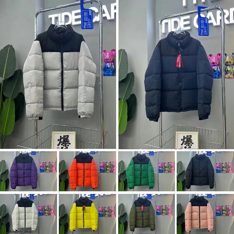 

High version TNF 1996 North Jackets fashion brand Coat 90 US 700 embroidered men's and women's Face down jacket for lovers, Color 10