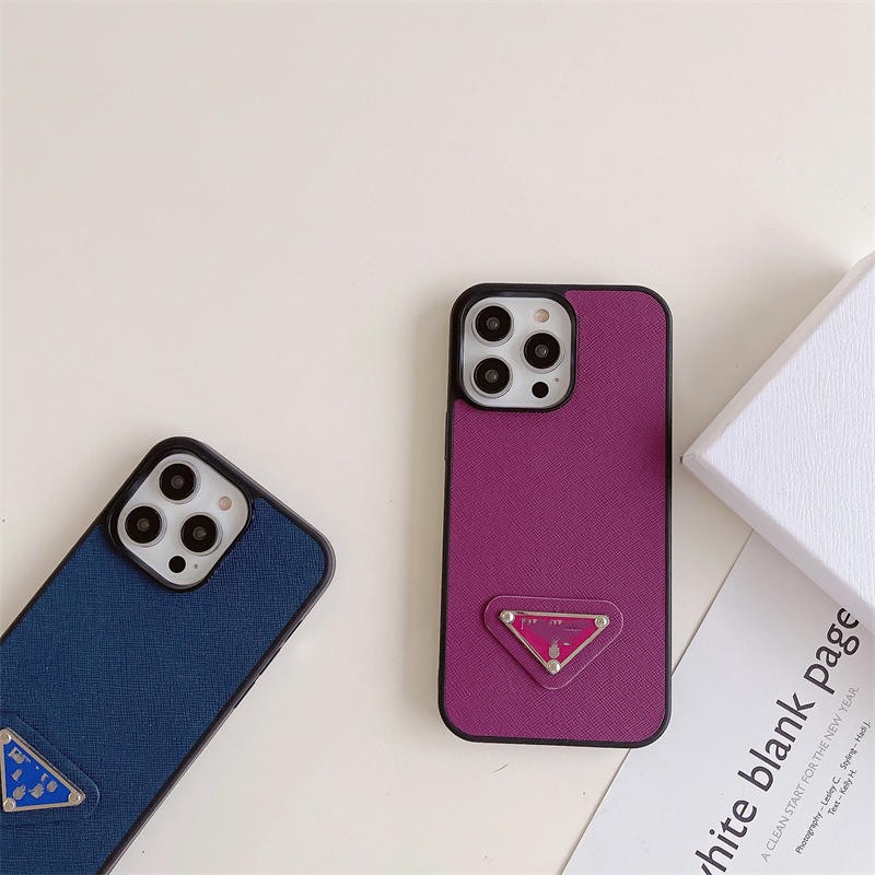 

Luxury inverted triangle leather cases for iPhone 14promax 14pro 14plus 13mini 13promax 13pro 13 8 7Plus 11 12 Promax 12 11pro xsmax xr xs full covers, Style 10 with p*d*logo