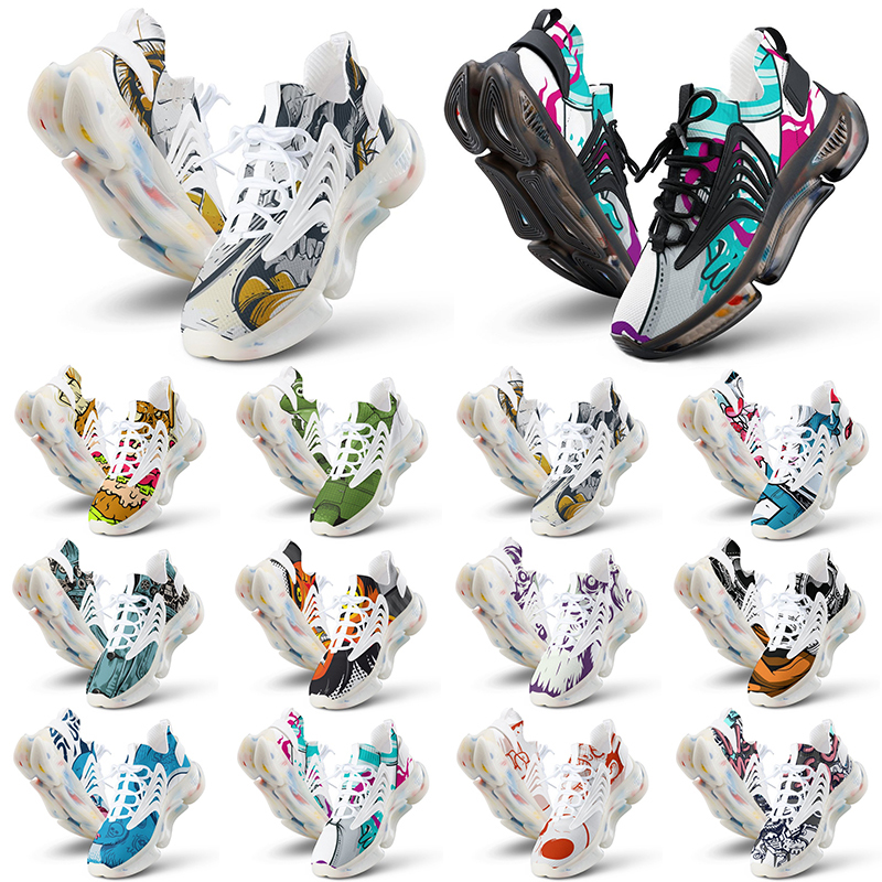 

custom shoes men womens running shoe DIY triple black white blue red oranges men customized outdoors sport sneaker trainer fashion walking jogging, Item #5