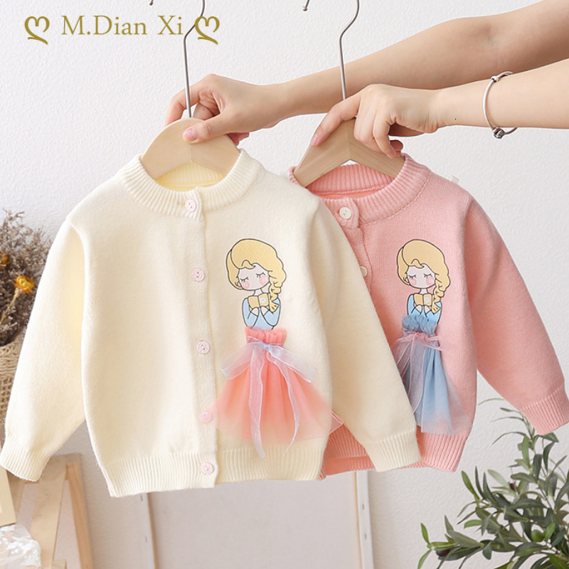 

Cardigan Girls Wear Cartoon Sweater Kids Winter Clothes Toddler Fall 221128, Coat-rabbit-dinosaur