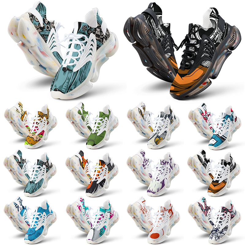 

customs shoes mens womens running shoes DIY multis color black white grey triple red purple orange men customized sport sneaker trainers