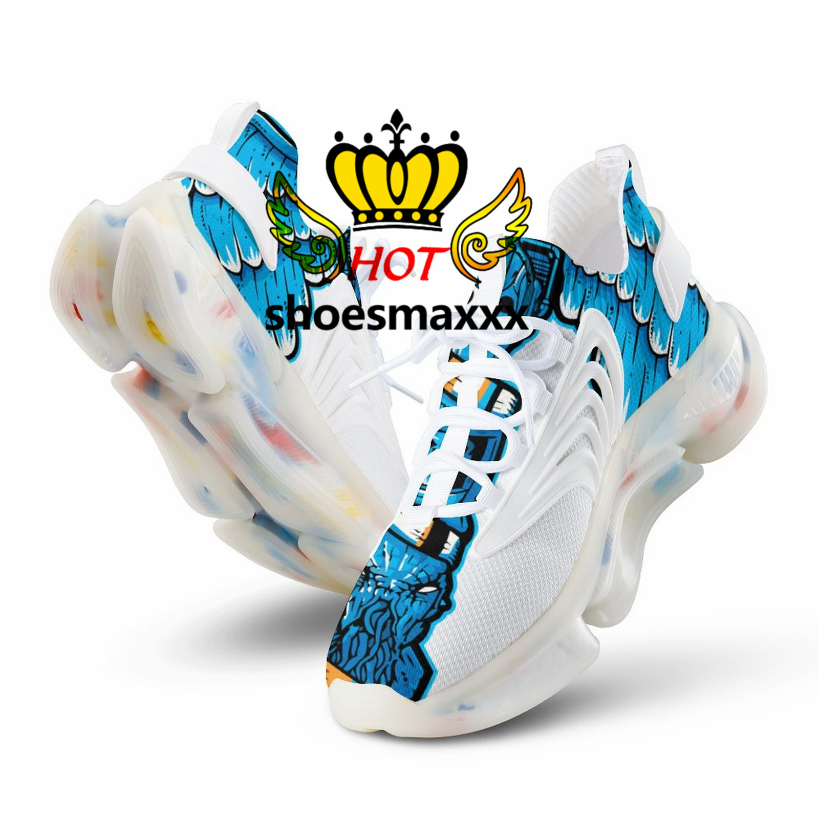 

Outdoor Running Shoes Men Women Fashion custom light breathable womens mens trainer sneakers sports ST46