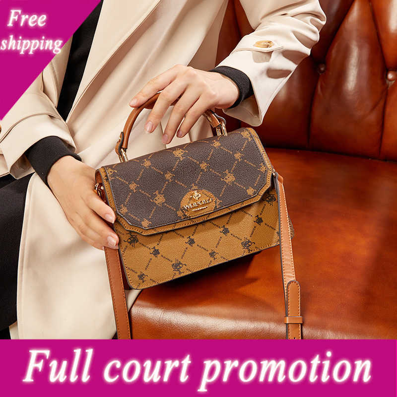 

Luxury Designer Bags Women's Bag 2022 New Summer Fashion Versatile Handbag Old Flower Advanced Crossbody evening clutches, Black spot