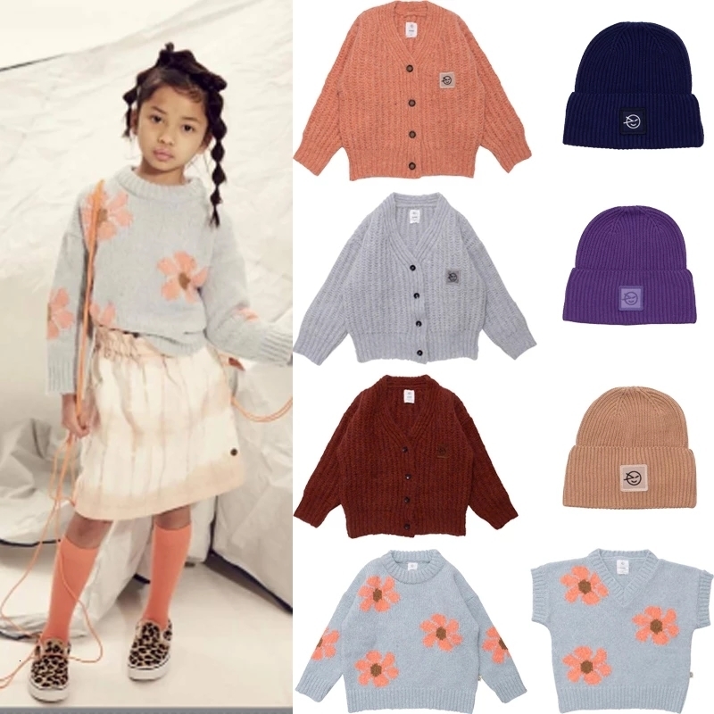 

Cardigan Baby Girls Knitting Wyn Brand Winter Coat Kids Sweater Cotton Boys Sweaters Fashion Toddler Clothing 221128, Hat