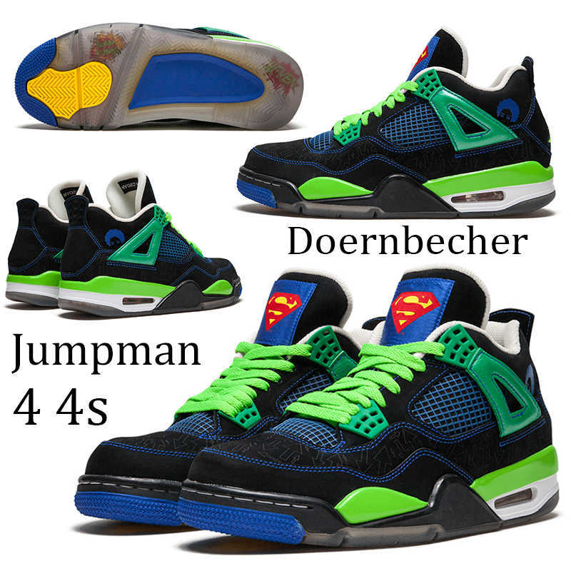 

Basketball Shoes Trainers Designer Sneakers Sports Big Size Outdoor White Black J4 Doernbecher Jumpman 4 Us 13 Men Women Off 4S, B37 doernbecher 36-47 170