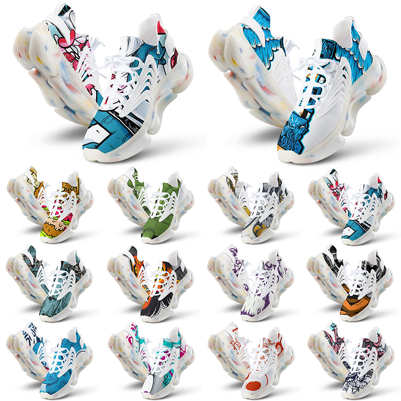 

custom shoes men womens running shoe DIY triple black whites blue red orange men customized outdoors sport sneaker trainer fashion walking jogging, Item #5