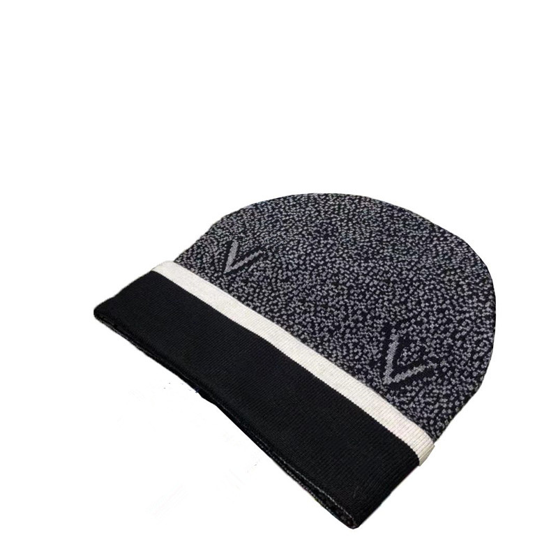 

2023 luxury knitted hat brand designer Beanie Cap men's and women's fit Hat Unisex Cashmere letter leisure Skull Hat outdoor fashion high-quality A-1, Style.1