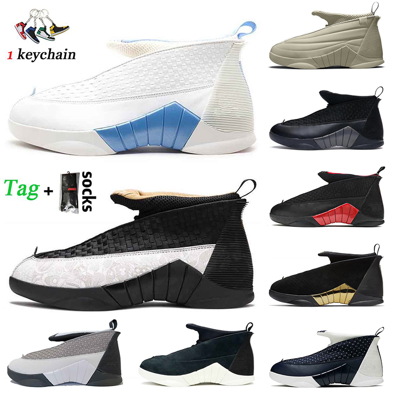 

Jumpman 15 15s Basketball Shoes Mens Trainers Athletic Men Sneakers Doernbecher Obsidian laser White Black Suede Stealth Bred OG Columbia Sports Size US 13