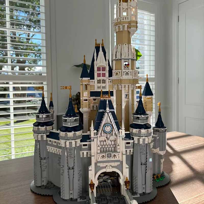 

16008 Movie The Princess Castle Building Blocks 4080Pcs Street View Model Kits 71040 Bricks Education Toys