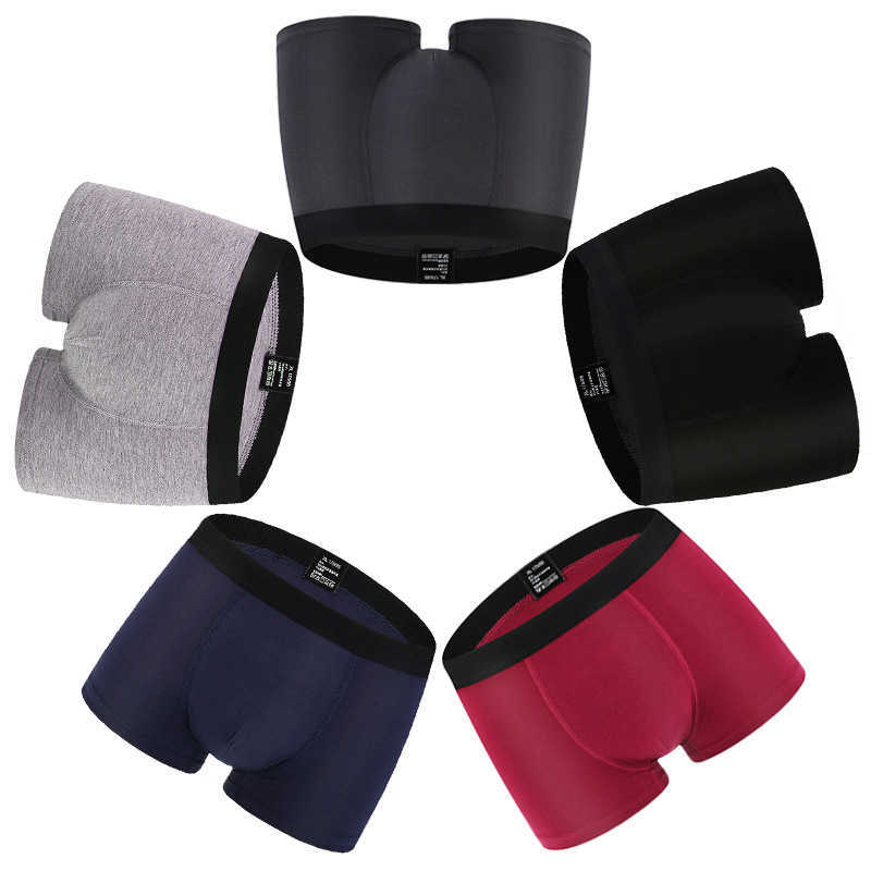 

Men's Cotton Underwear 4-piece Bamboo Fiber Boxer Shorts Breathable, Dark game