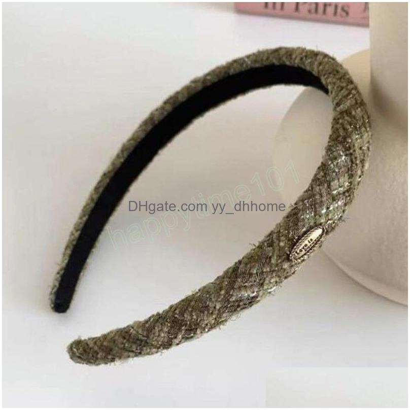 

Headbands Fashion Hairband For Women Fresh Side Headband Light Color Turban Simple Casual Headwear Hair Accessories Drop Delivery Je Dhjas