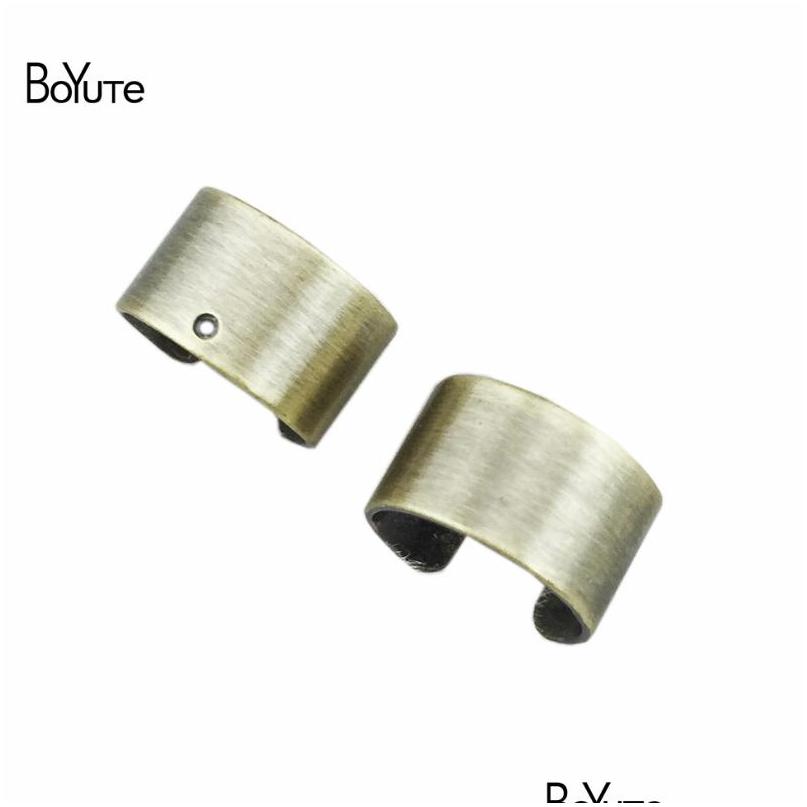 

Ear Cuff 10 Pieces/Lot Vintage Style Antique Bronze Brushed Plain Ear Cuff Earrings Jewelry Drop Delivery Dh1F7