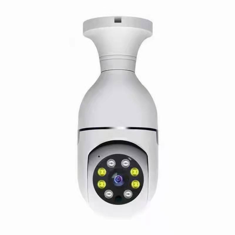 

360° E27 LED Bulb Full HD 1080P Wireless Home Security WiFi CCTV IP Camera Two Way Audio Panoramic Night Vision