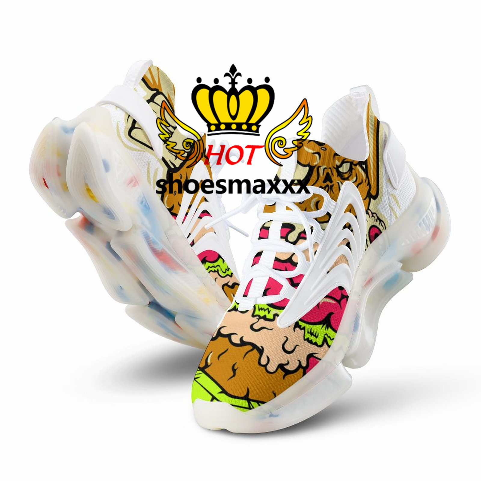 

Outdoor Running Shoes Men Women Fashion custom light breathable womens mens trainer sneakers sports ST26