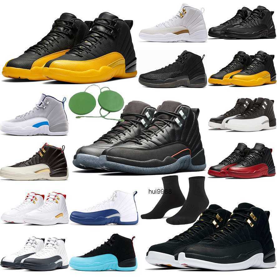 

2023 Jumpman 12S 12 Basketball Shoes Sneakers Sports Trainers Top Utility Indigo Black University Gold Dark Concord Reverse Flu Game Playoffs Man OG designer shoes, # 2