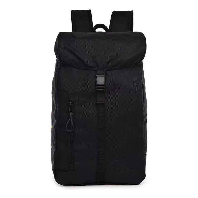 

Backpack Style Fashion Brand Colorful Jumpman Embroidery Travel Bag Leisure Large Capacity Male and Female Student, Black