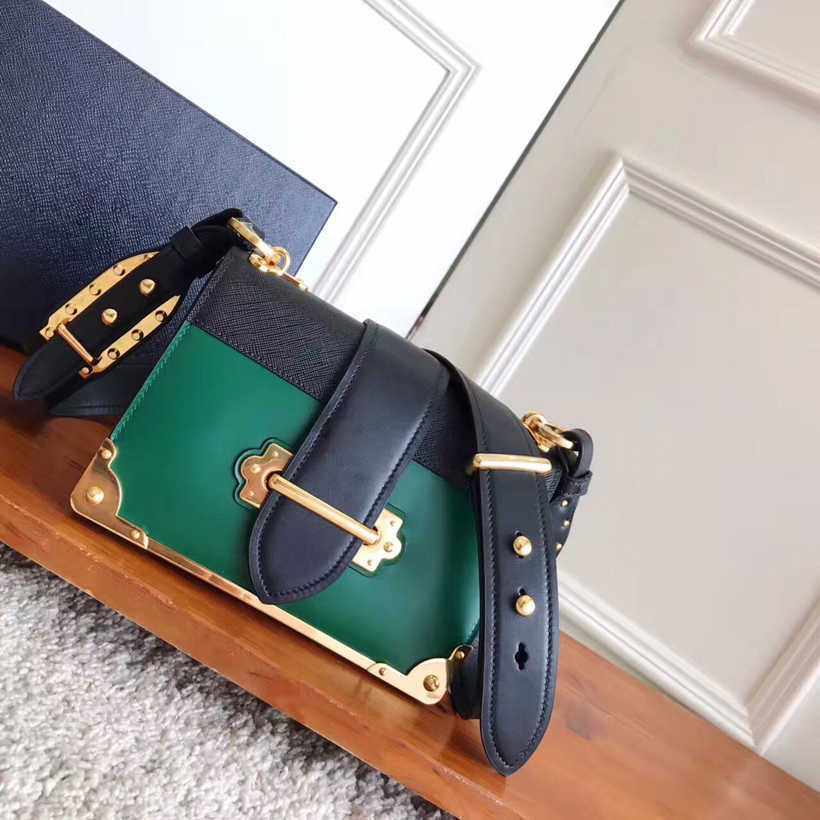 

Prads 5A FW 2022 Luxury Designer Women shoulder bags chain crossbody fashion handbags female purse bag triangle pattern Newest Cahier Series, 1# with full logo