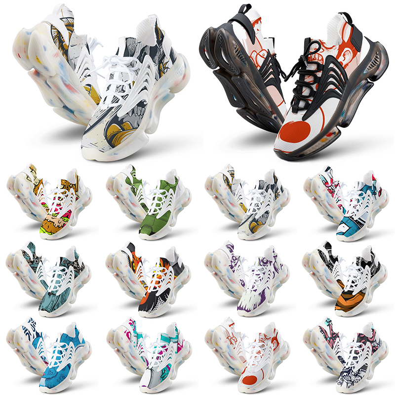 

custom shoes men womens running shoe DIY triple black white blue red orange men customizeds outdoors sport sneaker trainer fashion walking jogging, Item #2