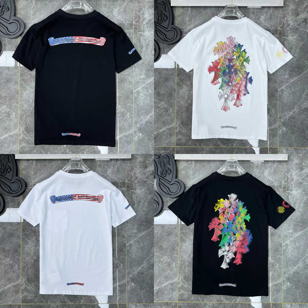 

Men's t Shirt Fashion Luxury Brand Couple Tops Tees Men Women T-shirts Sweatshirts Sanskrit Letter Short Sleeve Horseshoe Tshirt Classic Unisex Tee Shirts Nv49, 15