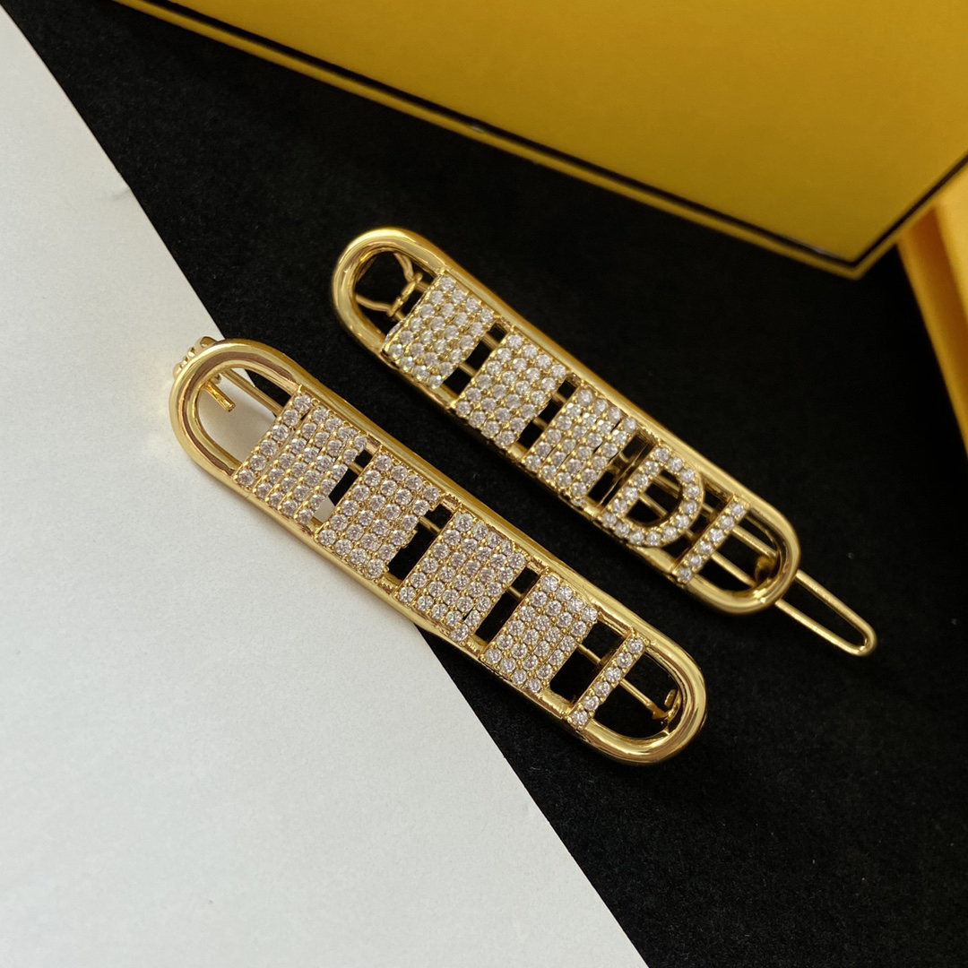 

Gold Jewelry Ladies Fashion Designer Brooch For Women Luxury Dress Accessory Womens Breastpin Leency Brosche Letter F as Hairpin 22112804CZ