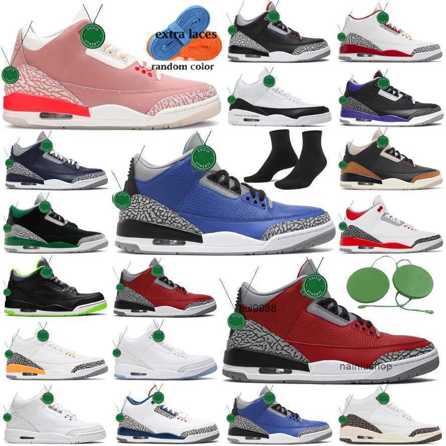 

2023 off unc 3 Cool Grey women men air basketball shoes mens jordens 3s retros Cardinal Racer Blue Pine Green UNC Medium Dark Iris Desert OG designer shoes, Color # 8