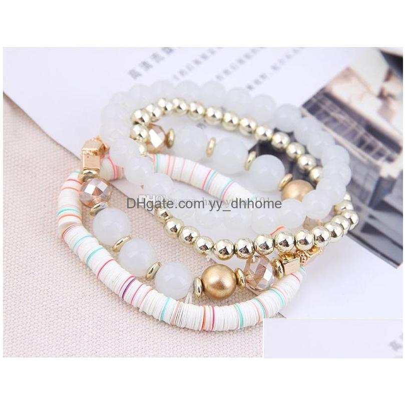 

Charm Bracelets Bohemia Women Bracelet Handmade Beads Bracelets For Womens Bijoux Mtilayer Femme Pseras Boho Jewelry Drop Delivery Dhczy