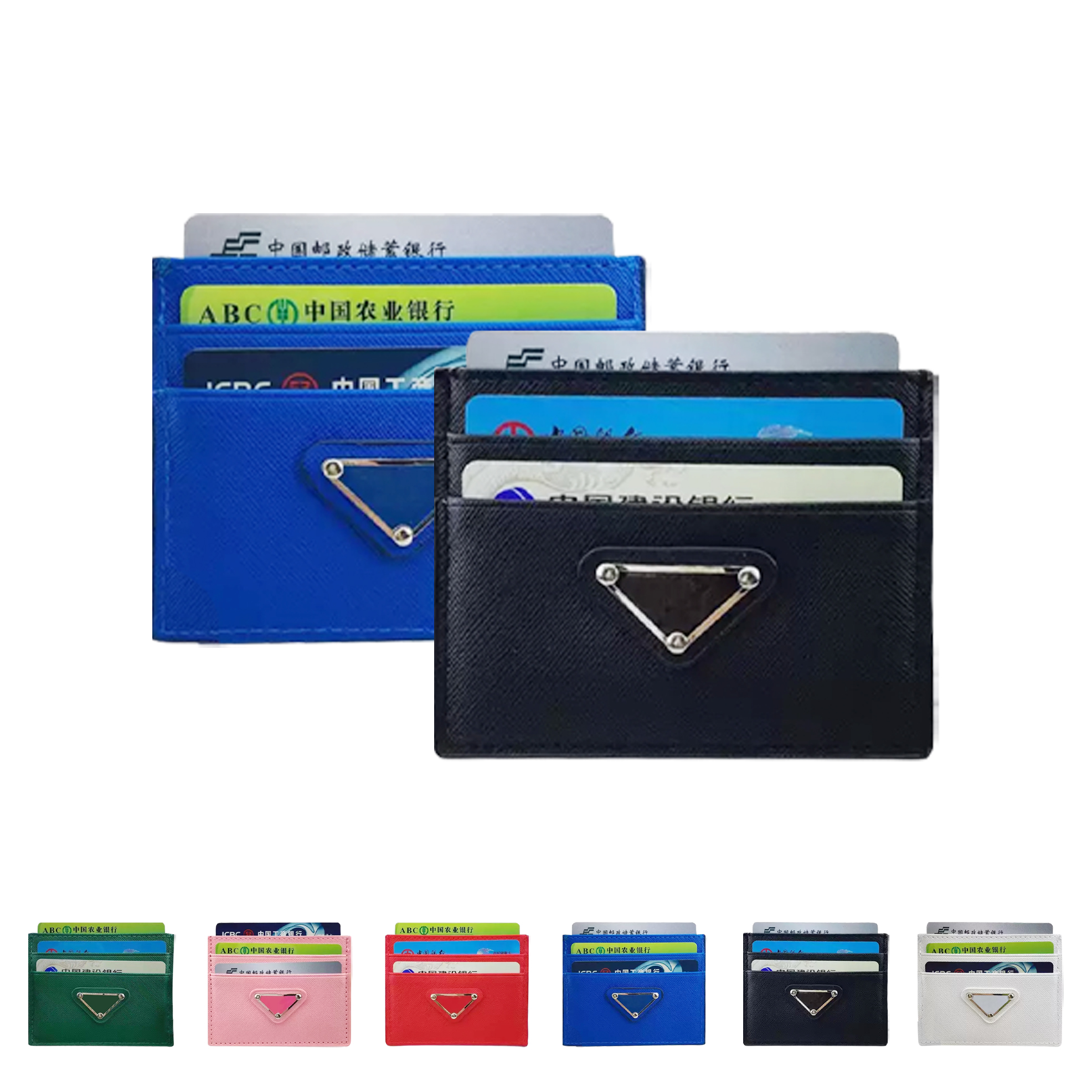 

Luxurys Designers fashion famous Card Holders wallet passport key pouch wristlets keychain card case pocket organizer mens womens handbag Genuine Leathe Purses, Carton
